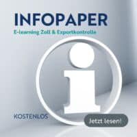 Infopaper Zoll Exportkontrolle, EUWISA GMBH