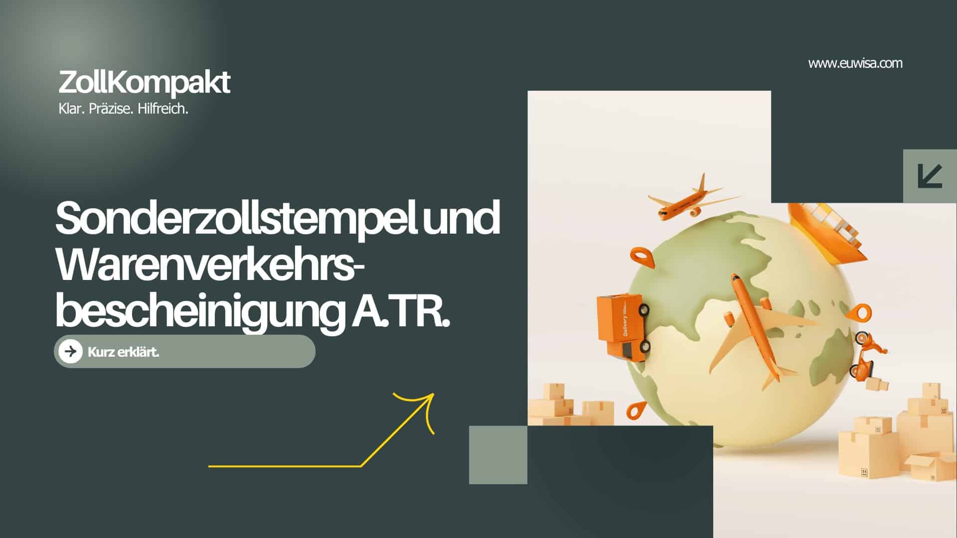 Zollstempel Und Warenverkehrsbescheinigung A.TR , EUWISA GMBH