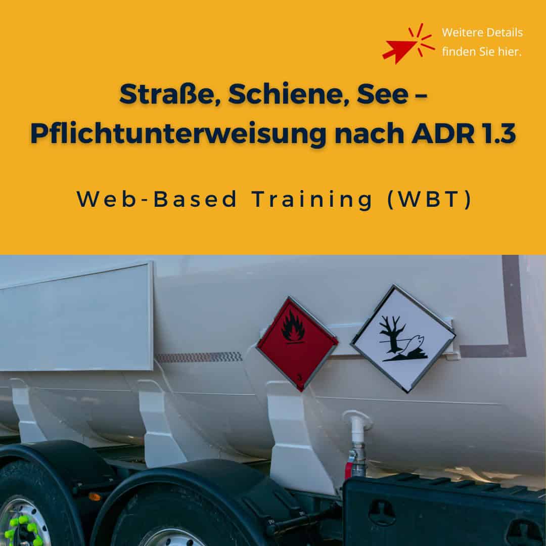 unterweisung gemäß kapitel 1.3 adr,gemäß ADR Kapitel 1.3