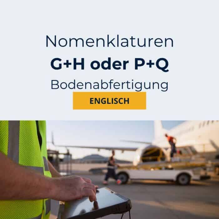 WBT Nomenklatur G+H oder P+Q in Englisch [Digital]