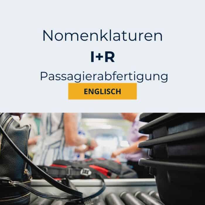 WBT Nomenklatur I+R in Englisch [Digital]