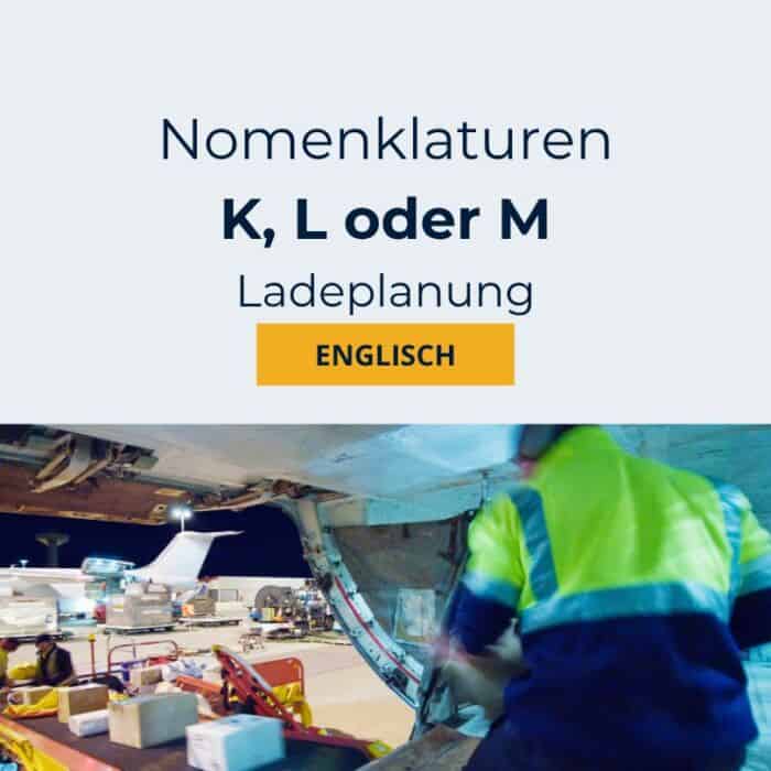 WBT Nomenklatur K, L oder M in Englisch [Digital]