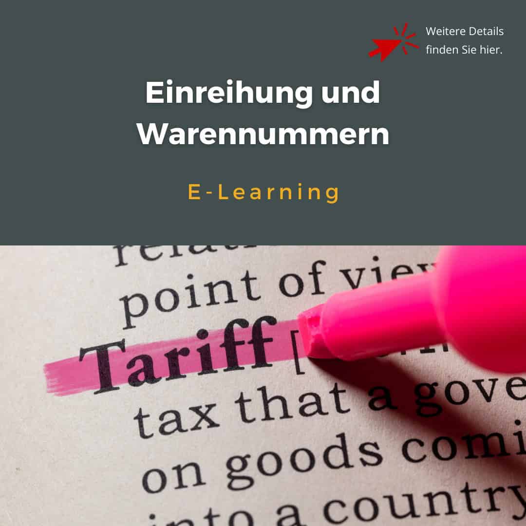 Einreihung Und Warennummern 2026 1, EUWISA GMBH