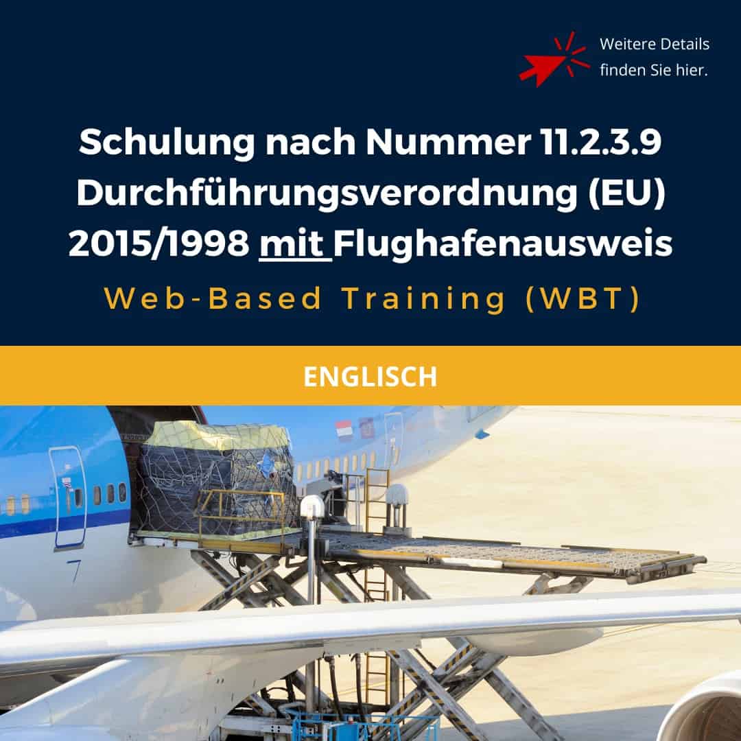 11.2.3.9 mit Flughafenausweis in Englisch